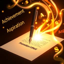 Promotion Request Letter Generator icon