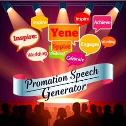 Promotion Speech Generator icon