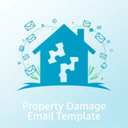 Property Damage Email Template icon