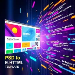 PSD to HTML Email Template icon