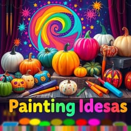 Pumpkin Canvas Painting Ideas icon