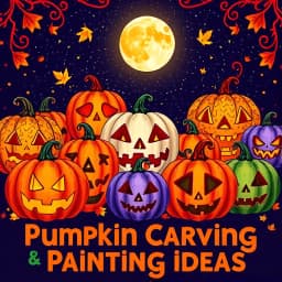 Pumpkin Carving Painting Ideas icon