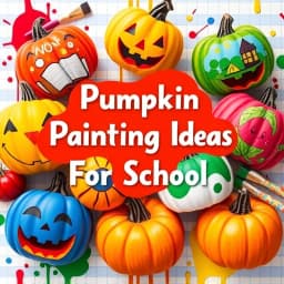 Pumpkin Painting Ideas for School icon
