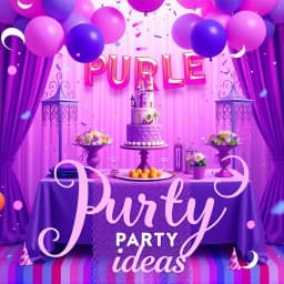 Purple Party Ideas icon