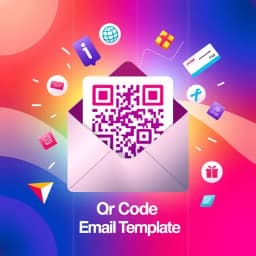 QR Code Email Template icon
