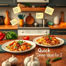 Quick Dinner Ideas for 2 icon