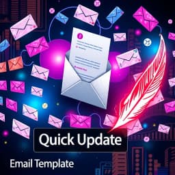 Quick Update Email Template icon