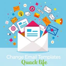 QuickBooks 2014 Change Email Template icon