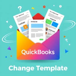 QuickBooks Desktop Change Email Template icon