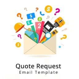 Quote Request Email Template icon