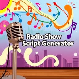 Radio Show Script Generator icon