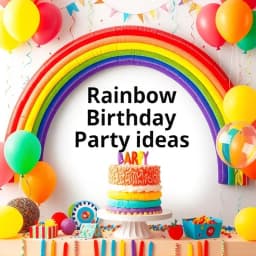 Rainbow Birthday Party Ideas icon