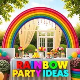 Rainbow Party Ideas icon