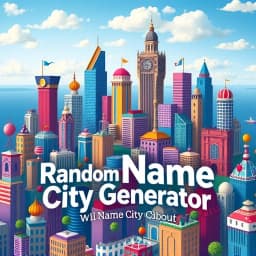 Random City Name Generator icon