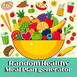 Random Healthy Meal Plan Generator icon