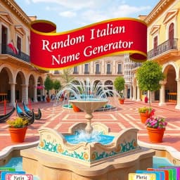 Random Italian Name Generator icon