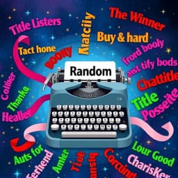 Random Title Generator icon