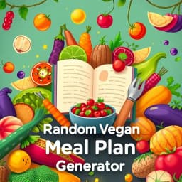 Random Vegan Meal Plan Generator icon