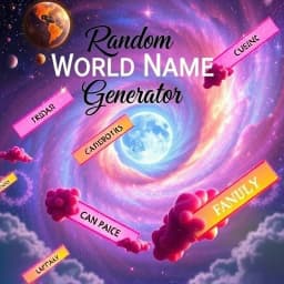 Random World Name Generator icon