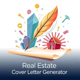 Real Estate Cover Letter Generator icon