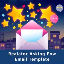 Realtor Asking for Review Email Template icon