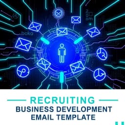 Recruiting Business Development Email Template icon