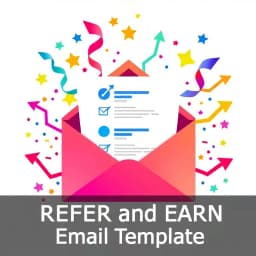 Refer and Earn Email Template icon