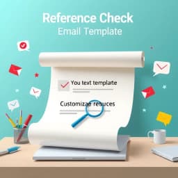 Reference Check Request Email Template icon
