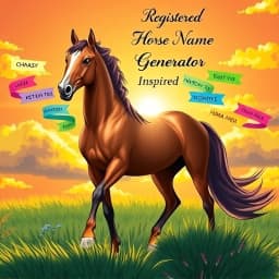 Registered Horse Name Generator icon
