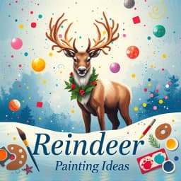 Reindeer Painting Ideas icon