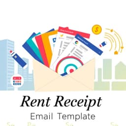Rent Receipt Email Template icon