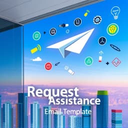 Request Assistance Email Template icon