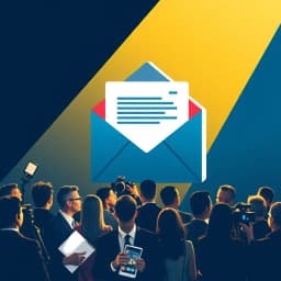 Request For Media Coverage Email Template icon