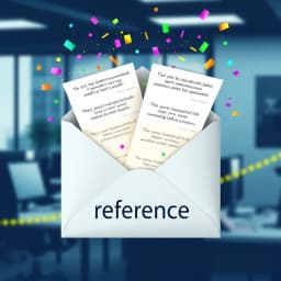 Requesting A Reference For A New Employee Email Template icon