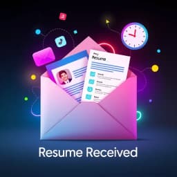 Resume Received Email Template icon