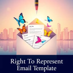 Right to Represent Email Template icon