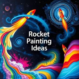 Rocket Painting Ideas icon