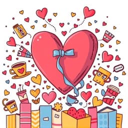 Romantic Comedy Book Cover Generator icon