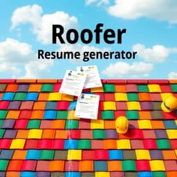 Roofer Resume Generator icon