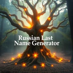Russian Last Name Generator icon