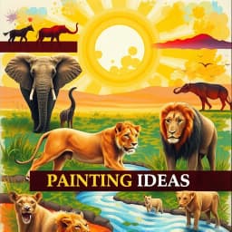 Safari Painting Ideas icon