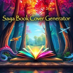 Saga Book Cover Generator icon