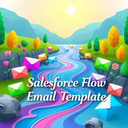 Salesforce Flow Email Template icon