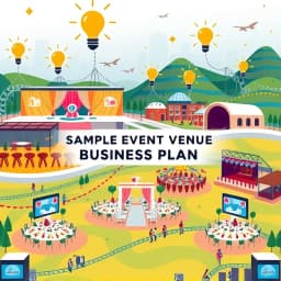 Sample Event Venue Business Plan icon