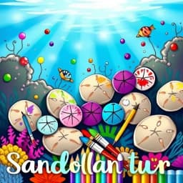 Sand Dollar Painting Ideas Easy icon