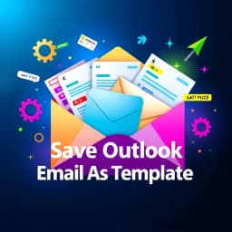 Save Outlook Email as Template icon