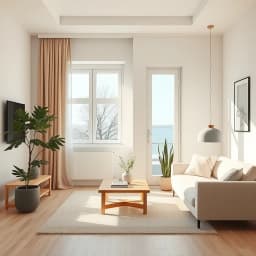 Scandinavian Minimalist Interior Design icon