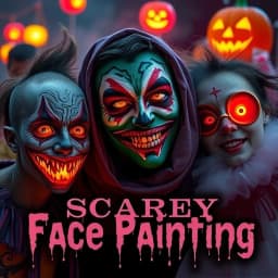 Scary Face Painting Ideas icon