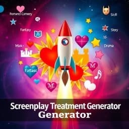 Screenplay Treatment Generator icon