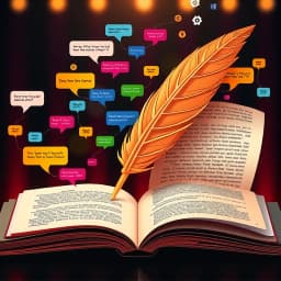 Script Proofreader And Line Editor Generator icon